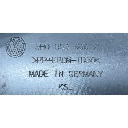 ATRAPA KRATKA ZDERZAKA PRAWA VW GOLF VIII 8 5H0 LIFT FL 2023- 5H0853666P