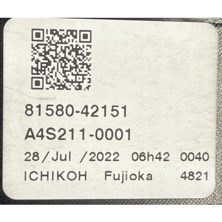 P4 TOYOTA RAV4 RAV-4 V 5 2020 - PRAWA LAMPA TYŁ TYLNA KLAPY 81580-42151