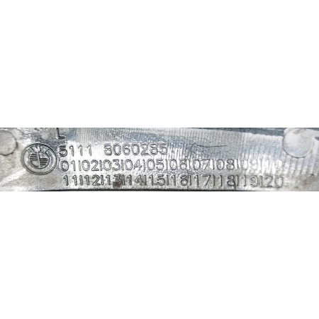 ŚLIZG ZDERZAKA LEWY PRZÓD BMW 1 F20 F21 LIFT LCI M-PAKIET 8060285