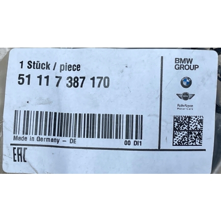 BMW 1 F20 F21 LIFT LCI ZAŚLEPKA HAKA ZDERZAKA PRZÓD 7387170 NOWA