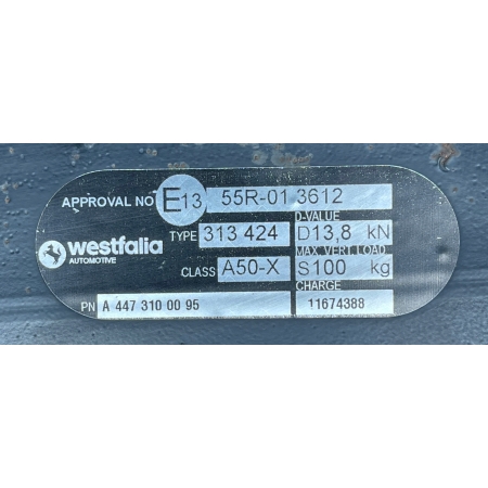 MERCEDES VITO W447 BELKA HAKA HOLOWNICZEGO A4473100095
