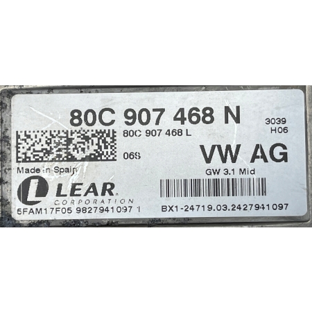 AUDI A4 B9 8W MODUŁ STEROWNIK INTERFACE GATEWAY 80C907468N