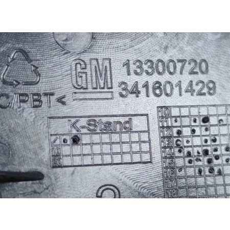 A153  OPEL ZAFIRA C III ZAŚLEPKA HAKA ZDERZAKA TYŁ 13300720