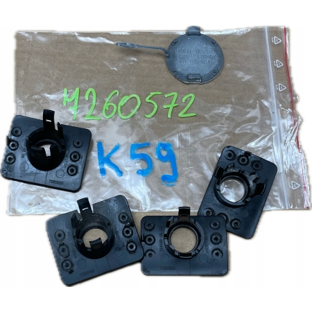 K59 MINI R56 LIFT ZAŚLEPKA MOCOWANIA KOSZYKI PDC ZDERZAKA TYŁ 7260572