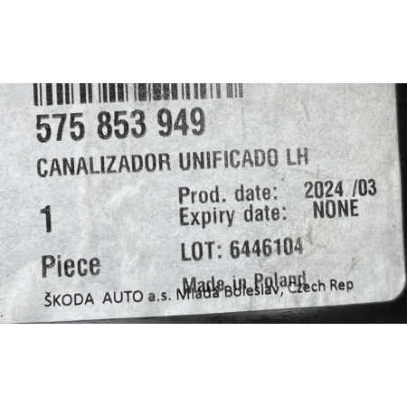 SEAT ATECA KIEROWNICA POWIETRZA LEWA 575853949