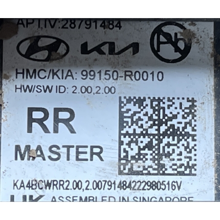 B3 KIA CARNIVAL IV 2020 - RADAR MARTWEGO POLA PRAWY MOCOWANIE 99150-R0010