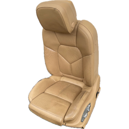 B1 PORSCHE MACAN S 2015 3.0 FOTEL LEWY PRZÓD KOMPLETNY KOMPLETNY