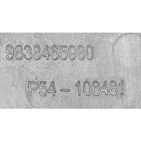 PEUGEOT 408 II P54 ŚLIZG MOCOWANIE ŚLIZG ZDERZAKA LEWY PRZÓD 9838465980