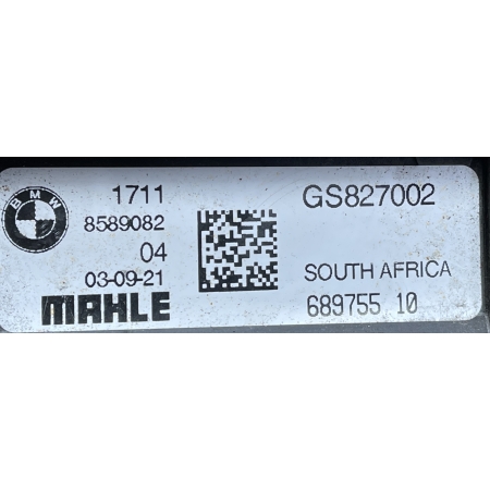 BMW X3 G01 G08 X4 G02 RAMKA OSŁONA CHŁODNICY 8589082 8596837