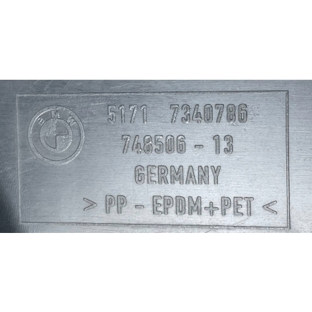 B13 BMW 5 G30 G31 NADKOLE PRAWE PRZÓD CZĘŚĆ PRZEDNIA A2386911700