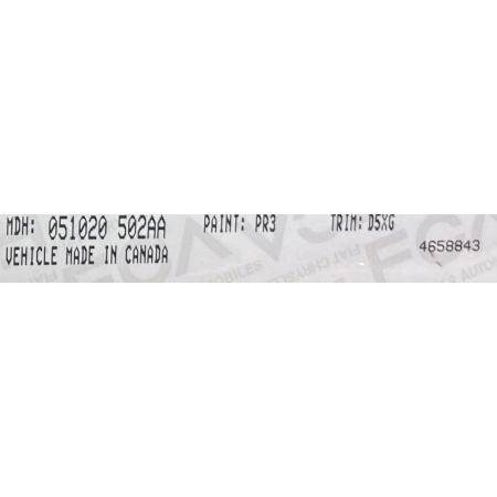 CHALLENGER 15- LAMPA LEWA TYŁ TYLNA 68174069AC