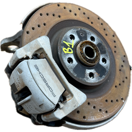 B1 PORSCHE MACAN S 2015 3.0 ZWROTNICA ZACISK PIASTA PRAWA TYŁ 8R0505436C