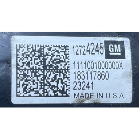 O2 CADILLAC ESCALADE IV 2014 -  6.2 V8 ROZRUSZNIK ORYGINAŁ GM 12724245