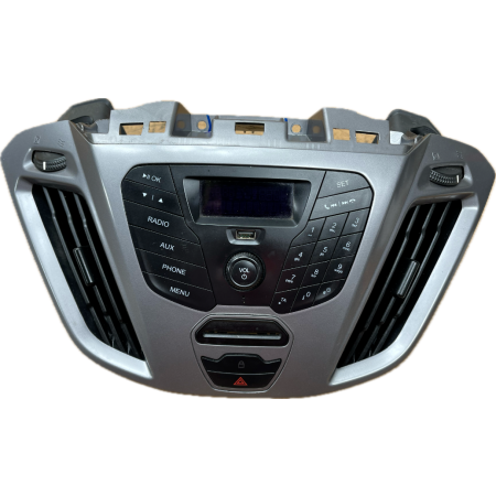 B2 FORD TRANSIT CUSTOM 2013 -  RADIO KRATKI NAWIEWU PANEL BK2T-18D815-GF