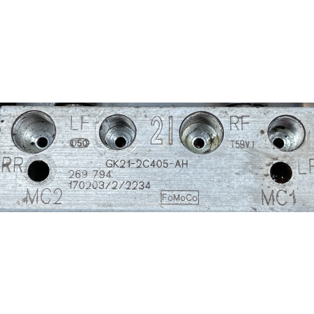B2 TRANSIT CUSTOM 2013 - 2.0 TDCI POMPA ABS STEROWNIK GK21-2C405-AH