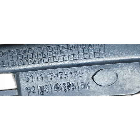 BMW G11 G12 LCI LIFT KRATKA LISTWA ZDERZAKA LEWA PRZÓD 7475135