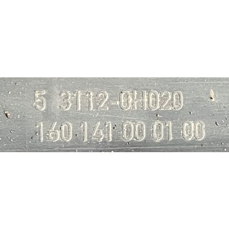 PEUGEOT 107 05-08 ZDERZAK PRZÓD PRZEDNI 53112-0H020