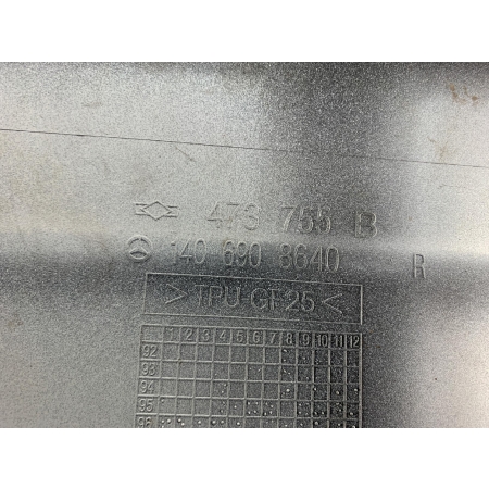 LISTWA BŁOTNIKA PRAWA TYŁ MERCEDES SEC CL 140
