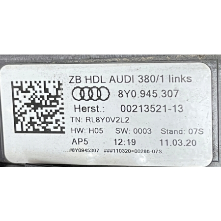 AUDI A3 8Y LAMPA LEWA TYŁ LED 8Y0945307