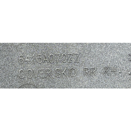 MITSUBISHI ECLIPSE CROSS LISTWA SPOILER PRAWY ZDERZAKA TYŁ 6415A070ZZ