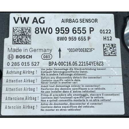 AUDI A4 B9 MODUŁ AIRBAG PODUSZEK 8W0959655P 0285015527