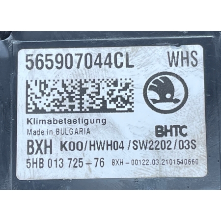 SKODA KAROQ PANEL KLIMATYZACJI NAWIEWU 565907044CL