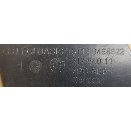 A379 ZAŚLEPKA HAKA ZDERZAKA TYŁ BMW 5 G31 9498622