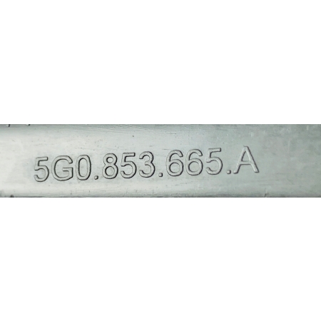 KRATKA LEWA ZDERZAKA PRZÓD VW GOLF VII 5G0853665A ORYGINAŁ