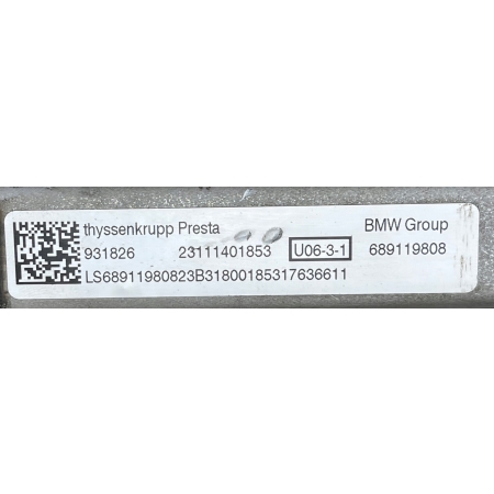 BMW 2 U06 KOLUMNA KIEROWNICZA 6891198
