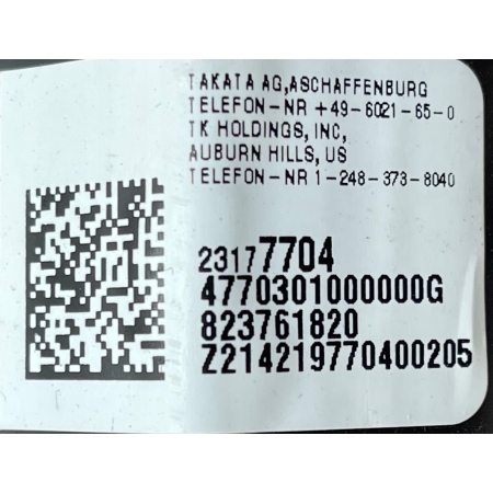 P2 CADILLAC ESCALADE IV 2014 - PRAWA KURTYNA AIRBAG PODUSZKA GM 23177704