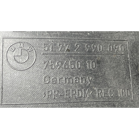 D18 BMW X1 E84  NADKOLE PRAWE PRZEDNIE PRZÓD CZĘŚĆ TYLNA 2990090