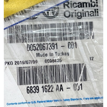 FIAT 500L TIPO II TARCZA HAMULCOWA RICAMBI TYŁ 52067391 68391622AA