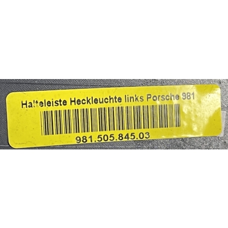 PORSCHE BOXTER 981 ŚLIZG LEWY TYŁ 98150585503