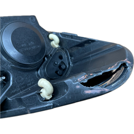 FORD FIESTA MK8 LIFT CZARNA LEWA LAMPA  PRZÓD PRZEDNIA L1BB-13E014-NB