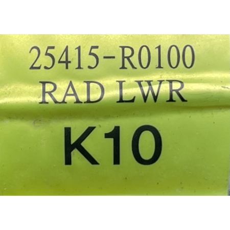 B3 KIA CARNIVAL IV 2020 - 3.5 WĄŻ PRZEWÓD RURKA DOLNY CHŁODNICY 25415-R0100