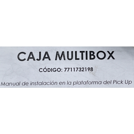 * SKRZYNIA CAJA MULTIBOX RENAULT DACIA 7711732198 NOWA