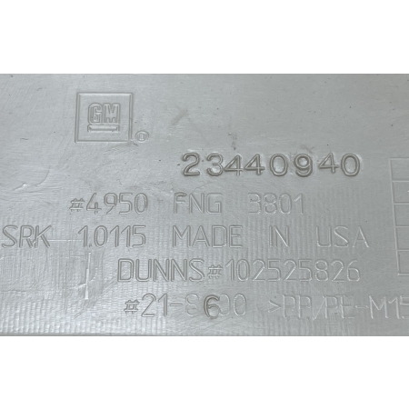 O2 CADILLAC ESCALADE IV 2014 -  OSŁONA ZAŚLEPKA TYŁ GÓRNA 23440942