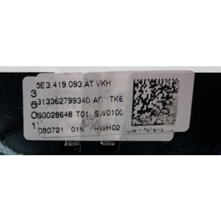 MUTIFUNKCJA KIEROWNICY OCTAVIA IV 5E3419093AT