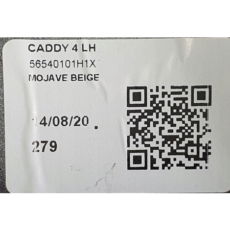 VW CADDY IV 15- OBUDOWA LUSTERKA LEWA H1X