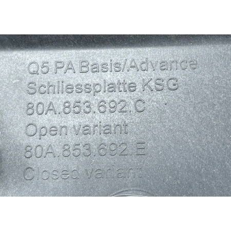 AUDI Q5 II 80A LIFT PODSTAWA WZMOCNIENIE GRILLA ATRAPY 80A853692C