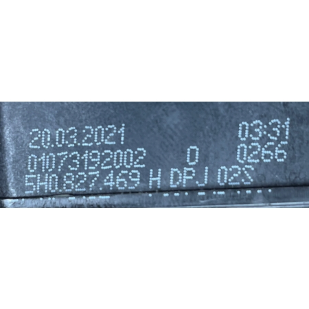 VW GOLF VIII 8 KAMERA COFANIA LOGO KLAPY BAGAŻNIKA TYŁ 5H0827469H