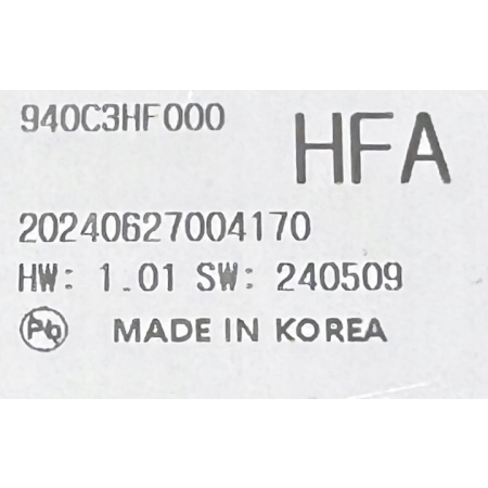 HYUNDAI KONA II 2 2023 - MODUŁ STEROWNIK RADIA 940C3-HF000