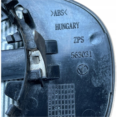 VW GOLF VI WKŁAD LUSTERKA LEWY ORYGINAŁ PODGRZEWANY 563031