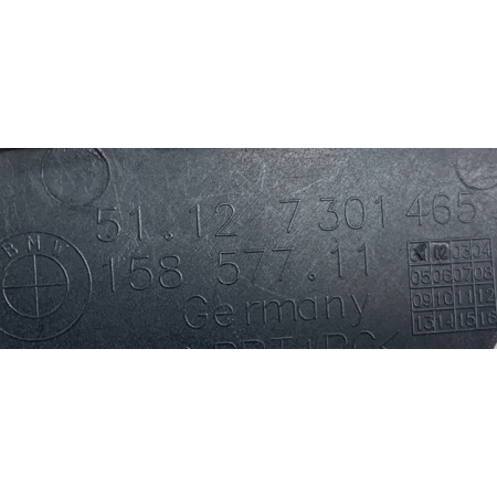 BMW 3 F31 ZAŚLEPKA HAKA ZDERZAKA TYŁ 7301465