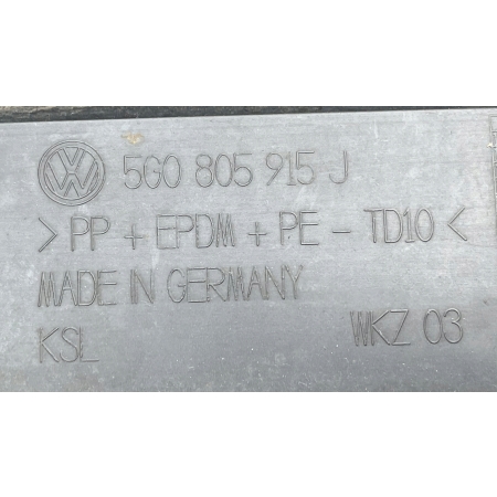 VW GOLF VII SPOILER OSŁONA DOLNA ZDERZAKA PRZÓD 5G0805915J
