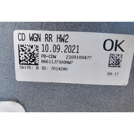 KIA CEED 3 III ZDERZAK TYŁ TYLNY PDC J7866-11300