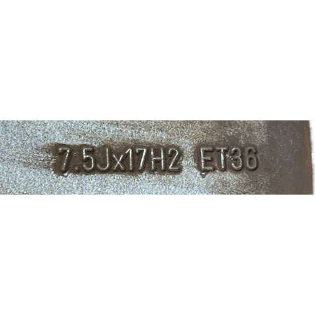 AUDI A1 II FELGA ALUMINIOWA 7.5J 17 ET36 5X112 OPONA KLEBER 8X0601025AT