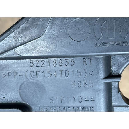 FIAT DUCATO 2021 -  MOCOWANIE PRAWY ŚLIZG ZDERZAKA PRZÓD  52218635