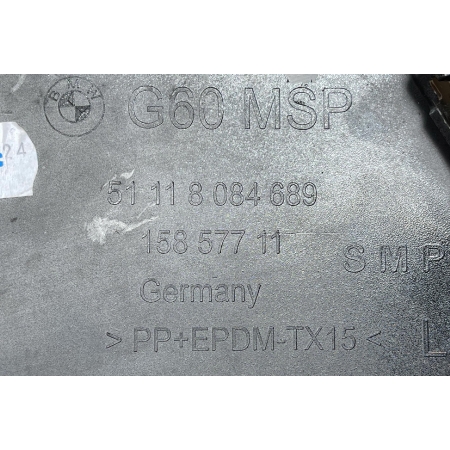 BMW 5 G60 G61 M-PAKIET KRATKA ZDERZAKA LEWA PRZÓD 8084689
