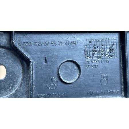 MERCEDES VITO W639 639 2010 - ŚLIZG MOCOWANIE ZDERZAKA LEWY TYŁ A6398850756